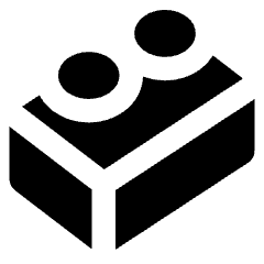 Lego Icon from Core Solid Set