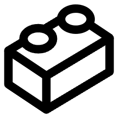 Lego Icon from Core Line Set