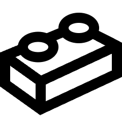 Lego Icon from Sharp Line Set