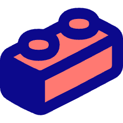 Lego Icon from Flex Pop Set