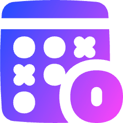 Lotto Draw Icon from Flex Gradient Set