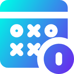 Lotto Draw Icon from Core Gradient Set