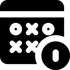 Lotto Draw Icon from Core Solid Set