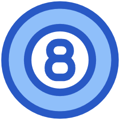 Magic 8 Ball Icon from Plump Duo Set