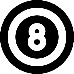 Magic 8 Ball Icon from Sharp Remix Set
