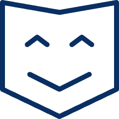 Mask Smile Icon from Cyber Line Set
