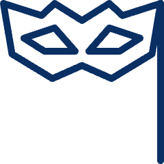 Mask Icon from Cyber Line Set