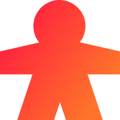 Meeple Icon from Sharp Gradient Set