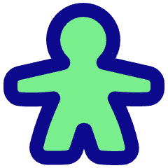 Meeple Icon from Plump Pop Set