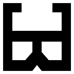 Movies 3d Glasses Icon from Sharp Solid Set