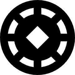 Poker Chip Icon from Sharp Remix Set