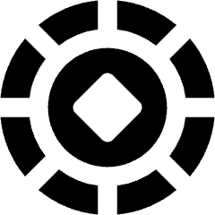 Poker Chip Icon from Core Solid Set