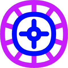 Roulette Icon from Flex Neon Set