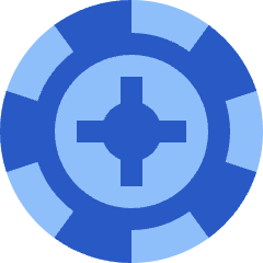 Roulette Icon from Sharp Flat Set