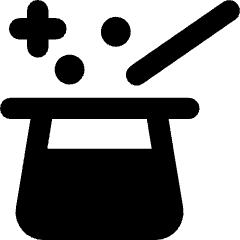 Show Hat Magician Icon from Core Remix Set