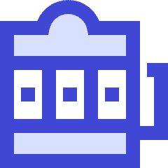 Slotmachine Icon from Sharp Duo Set