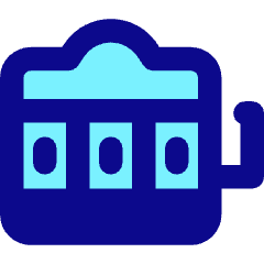 Slotmachine Icon from Core Pop Set