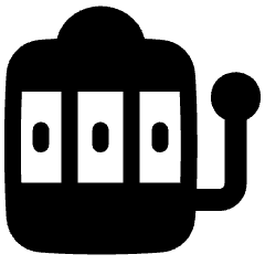 Slotmachine Icon from Plump Solid Set