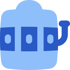 Slotmachine Icon from Flex Flat Set