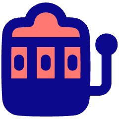 Slotmachine Icon from Plump Pop Set
