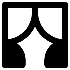Theater Curtains Icon from Core Remix Set