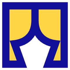 Theater Curtains Icon from Sharp Pop Set