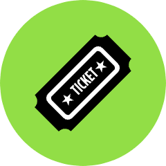 Ticket Icon from Kameleon Pop Set