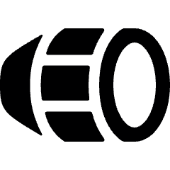 Lens Horizontal Icon from Ultimate Bold Set