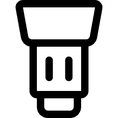 Lens Shade Icon from Ultimate Regular Set