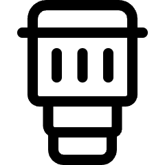 Lens Vertical Icon from Ultimate Regular Set