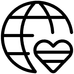 Lgbt Community Global World Icon from Ultimate Light Set