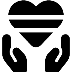 Lgbt Heart Love Hold Icon from Ultimate Bold Set