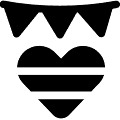 Romance Pride Lesbian Lgbt Festival Fair Exhibition Icon from Ultimate Bold Set