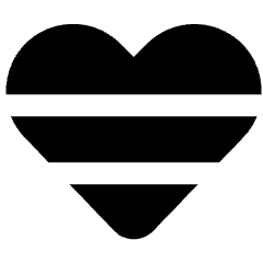 Romance Pride Lesbian Lgbt Heart Icon from Ultimate Bold Set