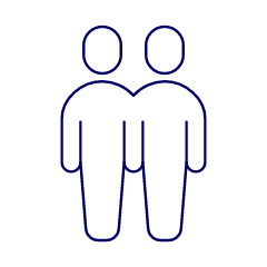 Pride Homosextual Avatar 2 Illustration from UX Line Set