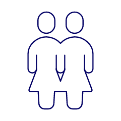 Pride Homosexual Avatar 2 Illustration from UX Line Set