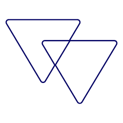 Bisextual Triangle Symbol Illustration from UX Line Set