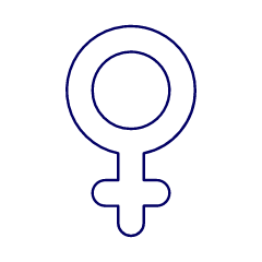 Pride Female Symbol Illustration from UX Line Set