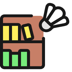 Library Sports Icon from Ultimate Colors Set