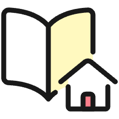 Read Home 1 Icon from Ultimate Colors Set