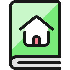 Read Home 2 Icon from Ultimate Colors Set