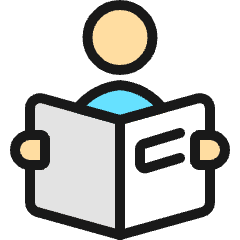 Read Human Icon from Ultimate Colors Set