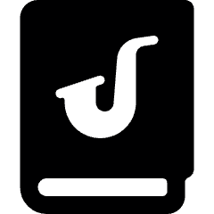 Read Music Instrument Icon from Ultimate Bold Set