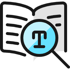 Read Search Icon from Ultimate Colors Set