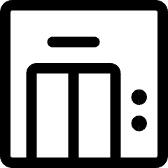 Lift 1 Icon from Ultimate Regular Set