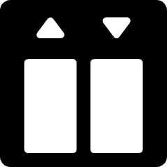 Lift Icon from Ultimate Bold Set