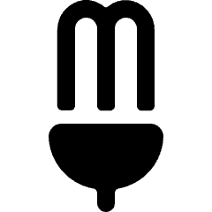 Light Bulb Eco Alternate Icon from Ultimate Bold Set