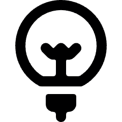 Light Bulb Icon from Ultimate Bold Set