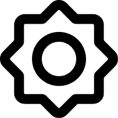 Light Mode Brightness Alternate Icon from Ultimate Bold Set