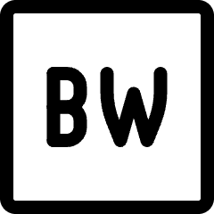 Light Mode Bw Icon from Ultimate Regular Set